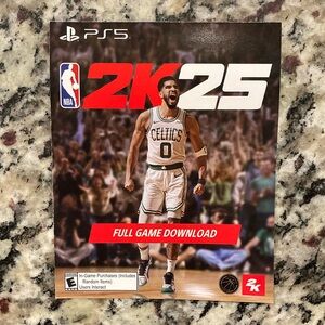 NWT PS5 2K25 Game